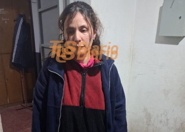 Frente de un supermercado Makro donde ocurrió una tentativa de hurto en Rawson