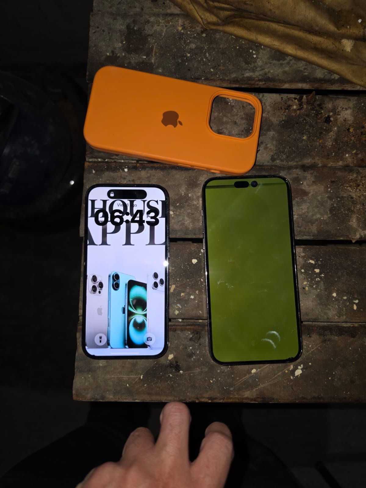 Teléfonos celulares secuestrados durante la investigación por robos a menores