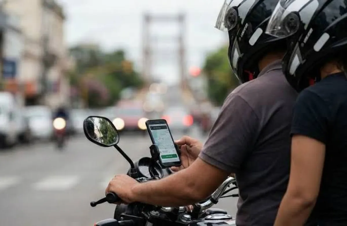 Imagen ilustrativa de un hecho policial por robo de moto en Rawson