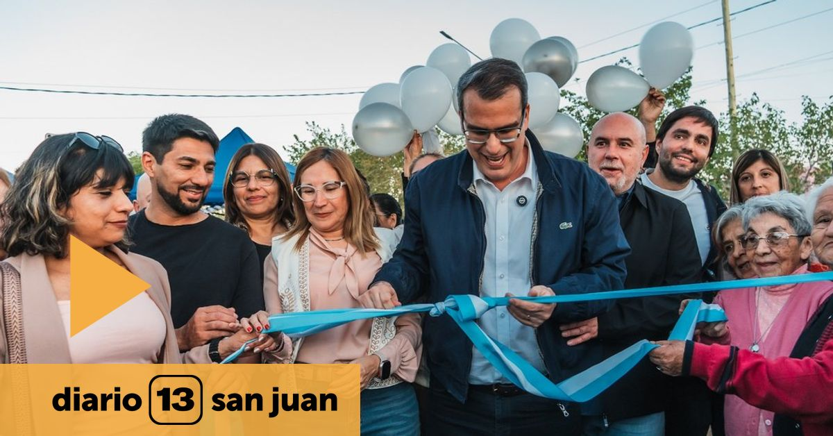 Plaza 1 de Diciembre y Playón Polideportivo Lionel Messi inaugurados en Rawson