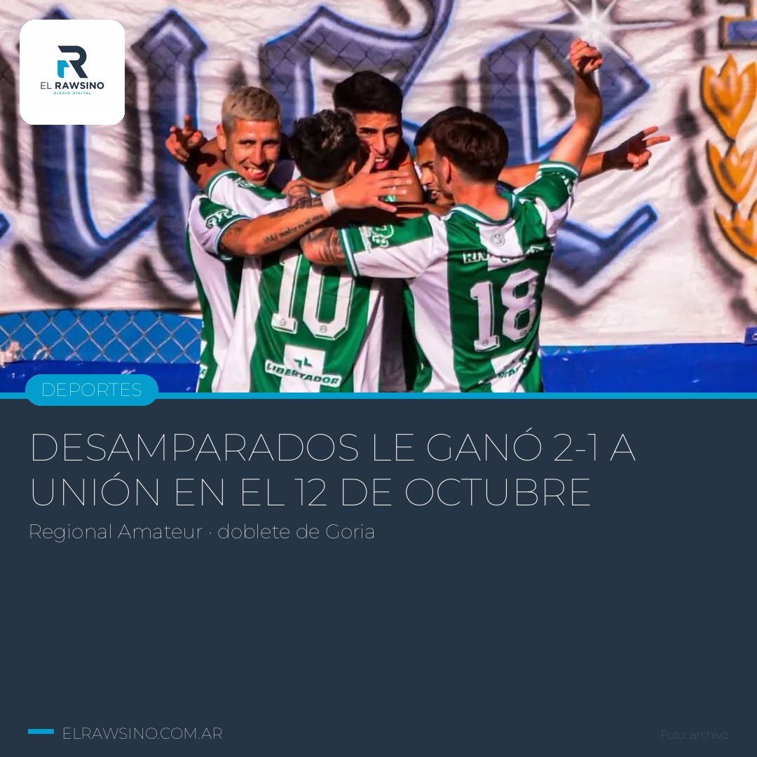 Desamparados le ganó 2-1 a Atlético Unión en el 12 de Octubre y acaricia la clasificación