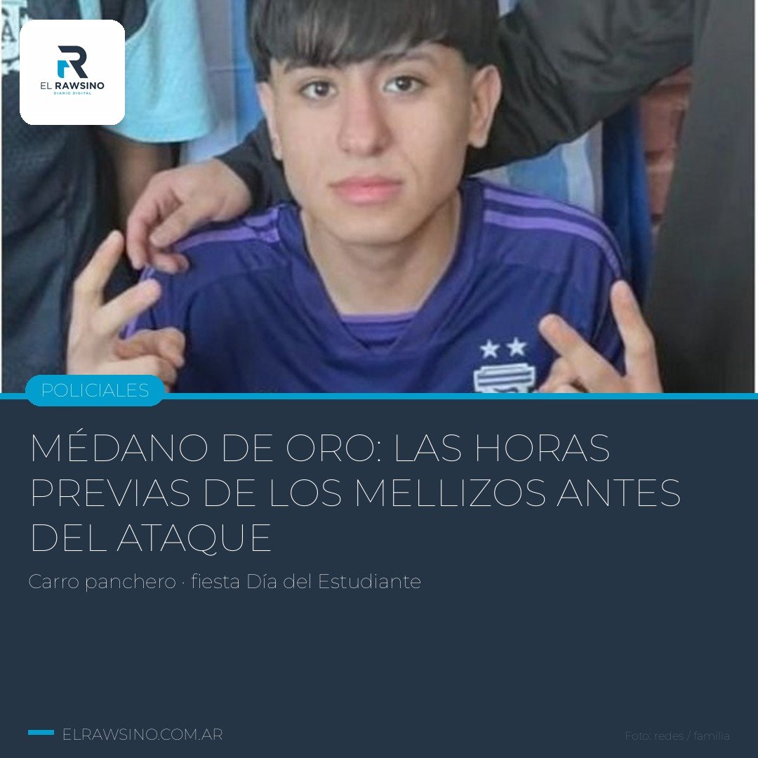 Médano de Oro: cómo fueron las horas previas de los mellizos Uriel y Uz.R. antes del ataque
