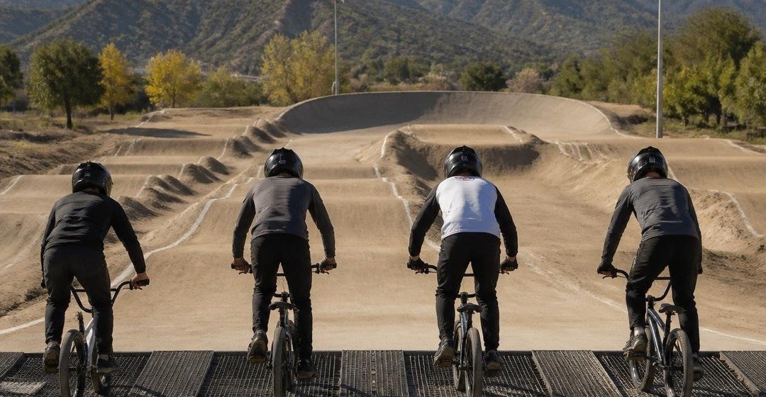 Pista de BMX Racing al aire libre. Imagen ilustrativa.