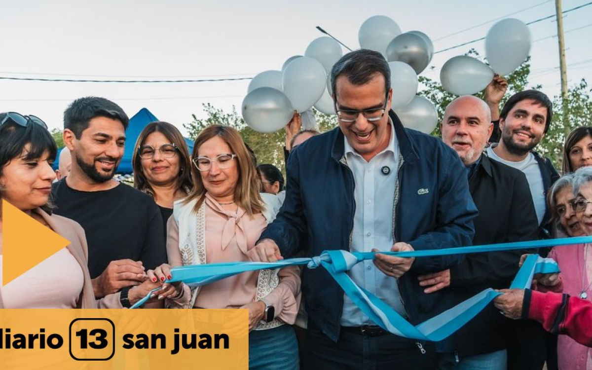 Plaza 1 de Diciembre y Playón Polideportivo Lionel Messi inaugurados en Rawson