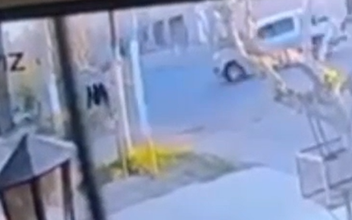 Camioneta involucrada en el choque fatal ocurrido en Villa San Damián, Rawson