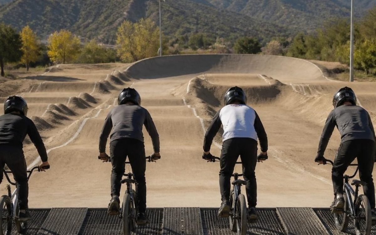 Pista de BMX Racing al aire libre. Imagen ilustrativa.
