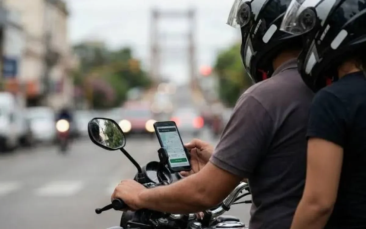 Imagen ilustrativa de un hecho policial por robo de moto en Rawson